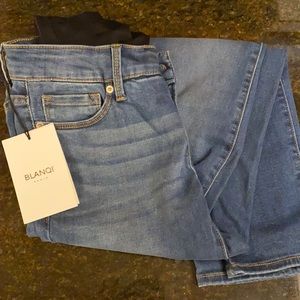 Brand new BLANQI Denim Maternity Skinny Jeans